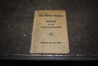1930 Erie Railroad Hd Cover Operating Rules W signal Illustrations