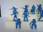 Jecsan      60mm Plastic French Musketeers   12 In All 12 Poses