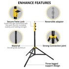 Flashpoint Pro Air-cushioned Heavy-duty Light Stand  yellow  7 2    fp-s-7-yl-v2