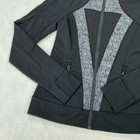 Ivivva By Lululemon Girls Size 14 Black Full Zip Athletic Jacket Thumbholes