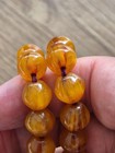 Faturan Islamic Prayer Bakelite Amber Rosary 13mm 33 Beads tasbih handmade