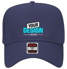 Custom Otto 5-panel Mid Profile Baseball Cap Personalized Logo Embroidery Hat