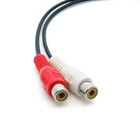 3 5mm Stereo Male Plug To Dual Rca Female Jack Audio Splitter Y Adapter Cable 6 