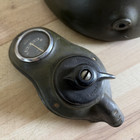 Vintage Lucas Motorcycle Headlamp With Ammeter And Switch 8 Inch