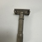 Vintage 1960 Gillette F-4 Fatboy Adjustable 1-9 Double Edge Safety Razor Used