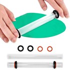 Polymer Clay Roller Tools 2pcs Clay Rolling Pin acrylic Rolling Pin With Thic   