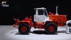 T150k 1 12 Painted Assembled Hydraulic Metal Rc Agricultural Tractors Sound