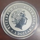 2014 1 Oz Kookaburra  1 Australian  999 Silver Bu Coin In Capsule Proof-like