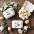 20 Pack  6 Count Empty Egg Cartons For Chicken Eggs  1 2 Dozen Cartons  White