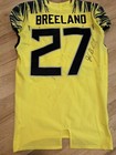 Jake Breeland Oregon Ducks Game Used Jersey Game Worn Jersey 