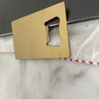 Credit Card Bottle Opener Stainless Steel Brushed Gold New Flat Bottle Opener