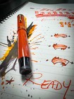 Antique 20 s Parker Duofold Jr  Lucky Curve Fountain Pen   14k Nib   Restored