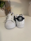 Adidas Originals Superstar White Black Sneakers With Box