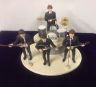 Beatles Ed Sullivan Figure Set Of 4 With Instruments On Stage New In Box 1994