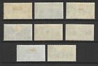 Ascension Sg38 42c  1938 Kgvi  Short Set Of 8  Mounted Mint