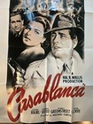 Casablanca Vintage Movie Poster 27x40 - Bogart  Bergman  Lorre