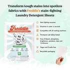 Freddie Laundry Detergent Sheets - Recyclable Packaging 30 Count  pack Of 1  