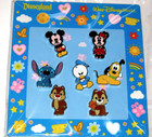 New Booster starter Disney Pin Set Cutie Chip Dale Stitch Pluto Dog Mickey Baby