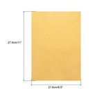 Colored Vellum Paper 20 Sheet Gold Transparency 8 5 X 11