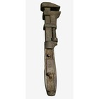 15  Heavy Steel Adjustable Wrench Vintage Industrial Tool