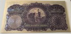 50 Pounds Palestine Currency Board 1929 Polymer Silver Plated Reproduction Copy
