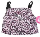 Dottie Loves Costume Leopard 2pc Set Outfit Top Skirt Velvet Pink New Child Girl