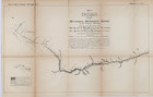 1878 Red River Valley  Map Original Minnesota Dakota Survey Antique