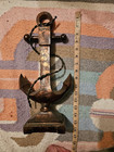Vintage Brass Cast Iron Anchor Nautical Wall Decor