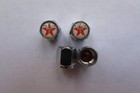 Texaco Gas Tire Caps  Texaco Gasoline Logo Car Tire Valve Stem Caps  Texaco