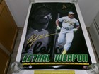 Vtg Mlb Oakland A s Rickey Henderson 1992 Costacos  lethal Weapon  Poster-23x35 