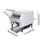 1 9kw Commercial Conveyor Toaster 300pcs h Stainless Steel Restaurant Equipment