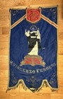 Vintage Catholic Processional Banner Dedicated To St Vincent Ferrer  Banner