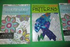 Adult Coloring Book 3 Piece Lot Crown Jewelz Landoll Art Therapy Patterns Flower