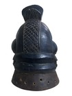  6569 Vintage  Mende Helmet Mask Sowei Sande Society Liberia 18 5  H