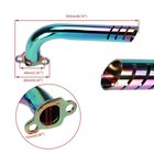 Exhaust Pipe Header Kit For Predator 212cc 196cc Gx160 Gx200 Ct200u Colorful