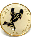 Vintage Dirty Aries Lapel Hat Pin Adult Humor Pop Culture Trucker Hat Pin