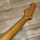 22 Frets Roasted Maple Strat Guitar Neck Nitro Satin For Fender St Stratocaster