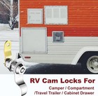 Rv Locks For 1 1 8  Pack Of 3   6 Key Alike  Silver  Gold 