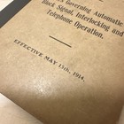 May 1914 Erie Railroad Company Booklet Original Form 3876