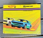 Vintage 1968 Hot Wheels Redline 24 Car Collectors Case With Cars Mattel Toy Lot