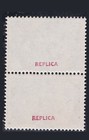 Finland Rare Zeppelin  1830  Error Mnh Pair Reproduction Stamp Sv