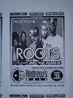 1996 The Roots Jeru The Damaja Concert Flyer Uncut Sheet Handbill Hip Hop Rap