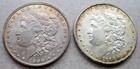 1900 And 1900-o Morgan Silver Dollars  Nice Lot Of Two  2  Coins 