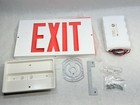 New Cooper Lighting Sure-lites Led Exit Sign  120 277v  Top side wall Mount