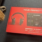 M-audio Air 192 4 Vocal Studio Pro Recording Package Mic Headphones New