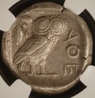 Athens  Ar Tetradrachm Ngc Ch Xf 5 5 4 5