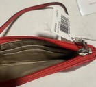 Coach Corner Zip  Signature Lthr Wristlet   With Box   New