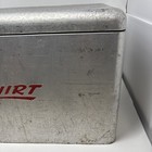 Rare Vintage Aluminum Squirt Soda Cooler Cronstroms Mfg Mn 22x 13x 12 1 4  Tray