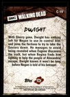 2018 Topps Walking Dead Season 8 Part 1 Character Card  c-19 Dwight