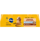 Pedigree Chopped Ground Dinner Chicken bacon  Wet Dog Food  13 2oz cans  24 Pack
